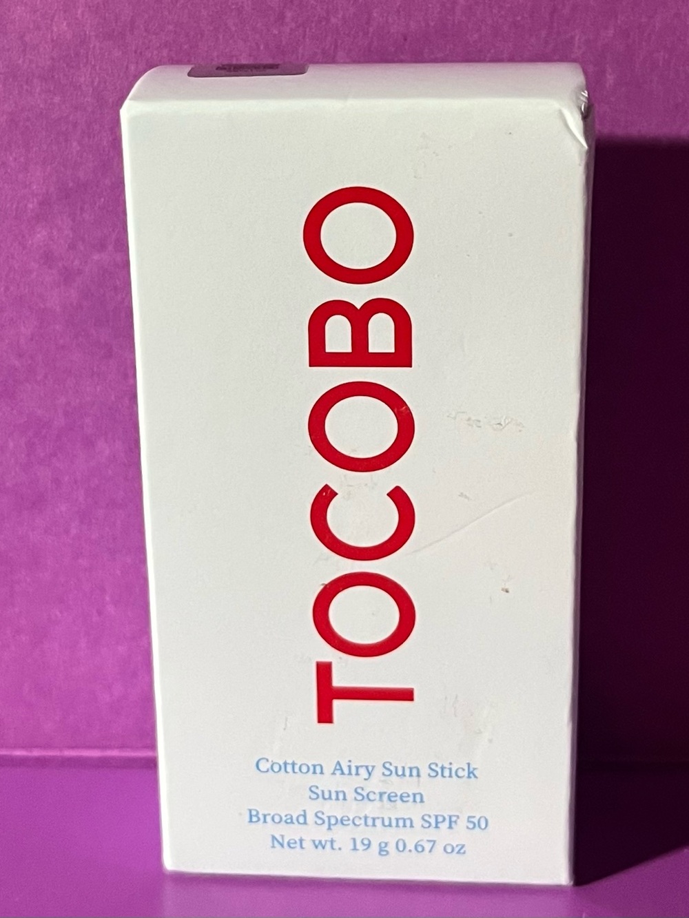 TOCOBO - Cotton Airy Sun Stick SPF 50